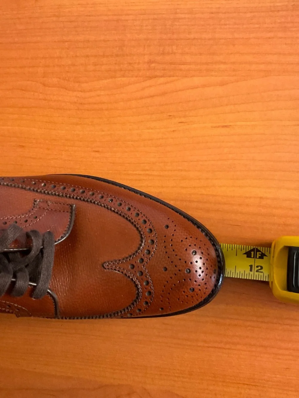 Alden new brown leather shoes
